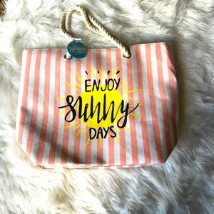 NWT Beach bag tote